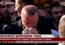 Erdoğan'ın Cenazede Gözyaşları Sel oldu, hüngür hüngür ağladı...