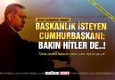 ERDOĞAN'IN ÖRNEĞİ HİTLER ALMANYASI