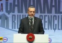 Erdoğan okudu salon ayağa kalktı