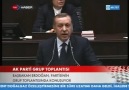 Erdoğan şiir okudu AK Parti Grubu yıkıldı