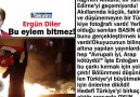 Ergün Diler : Bu eylem bitmez!