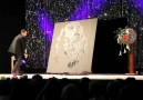 Erik Black Painting - Marilyn - Glitter Painting !!!