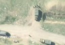 Ermeni zırhlı araçlarının topcu atışları ile vurulması
