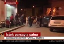 Erzurumda sahura böyle kalkılır )