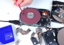 Eski hard disk motorundan bileme taşı yapmak - www.teknovid.com