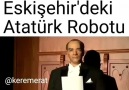Eskişehir deki Atatürk robotu
