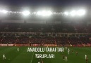 Eskişehirspor tribünlerinde Çanakkale türküsü