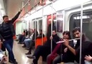 Ethem Sarısülük Metroda Şarkı Söylerken