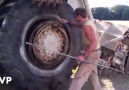 Ether Tire Mounting Explosion Compilation