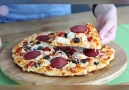 Evde pratik pizza nasıl yapılır
