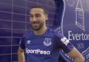Everton Cenk Tosun transferini bu video ile açıkladı.