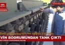 Evinin Bodrumunda Tank Çıkan Adam