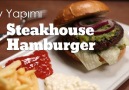 Ev Yapımı Steakhouse Hamburger