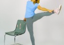 6 exercises for a flat belly that you can do right in a chair