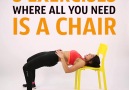 5 exercises where all you need is a chair