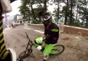 Extreme Downhill Mountain Biking