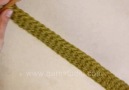 Fan edging crochet