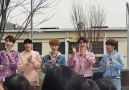 Fans sang Beomgyu a happy birthday since it&his birthday on the 13th