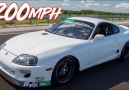 Fastest Street Supra on the Planet - 200mph in 6 Seconds!