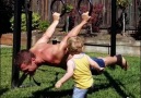 Father and Son Workout