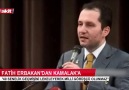 FATİH ERBAKAN SAMİMİ MİLLİ GÖRÜŞÇÜLERE SESLENİYOR!