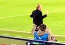 Fatih Terim Schalke maçında Kadın kameraman ile tartıştı