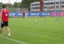 FC Bayern Shooting exercise