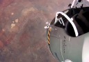 Felix Baumgartner - Headcam footage 128k ft space jump!