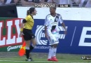 Female linesman berates player