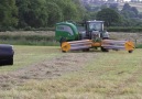 Fendt 516 with new front rake and Mchale FusionGR Pykett Tractors..