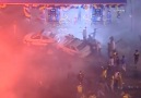 Fenerbahce hooligans vs. cops.