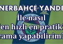 FENERBAHÇE YANDEX  ile ''en hızlı en pratik'' arama yöntemi