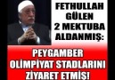 fethullah gülenden  peygamberimize büyük iftira