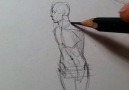 Figure sketch from imagination by Ferhat Edizkan Art.So cool! Must watch!