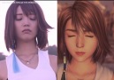 Final Fantasy 10 cosplayer re-enacts Yunas Sending scene.