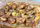 Fırında Tavuk Patates Tarifi