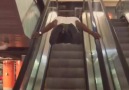 Flying up the Escalator!