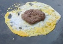 Food Insider - Malaysian burger cooked in a fried egg Facebook