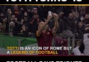 Football pays tribute to Totti