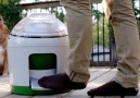 Foot-powered washing machine