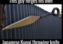 Forging A Japanese Kunai Knife