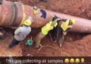 Found on reddit They told the new guy to collect air samples