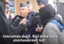 Fransız polisi sığınmacı göçmen kadını kampa sokmadı...