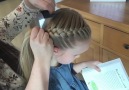 French Braid Roll hair tutorial By Two Little Girls Hairstyles