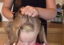 French braid wrapped with a lace braidBy Two Little Girls Hairstyles