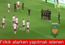 Frikik atarken yapılmak istenen;