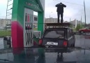 Fuel Attendant Funny  razy Dance Show!