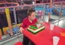Funny Kid Struggles With Trick Candles