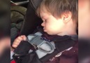 Funny Kid Won't Let Seatbelt Undone