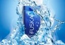 Fuska Doğal Kaynak Suyu benzersiz lezzeti ile cam şişede.